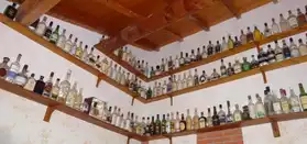 Collection bouteilles de whisky écossais