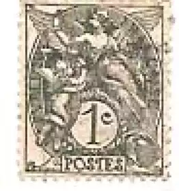 FRANCE OBLITERES. N°107 (1898-99)