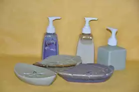 Porte-savon-Bouteille de shampooing
