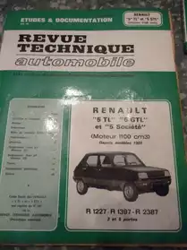 revue technique auto renault 5 TL -GTL