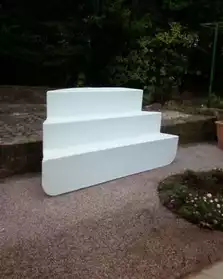 Escalier de piscine en composite