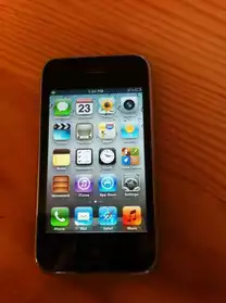 iPhone 3gs Noir - Bloqué Orange