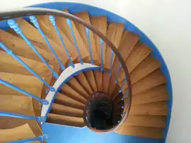 Escaliers à l'anglaise sur 2 niveaux