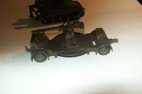 Maquette de canon DCA sur roues Dinky T
