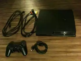 Console PS3 Slim 120go 6jeux + Cable HDM