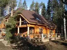 Chalet -maison en bois sur mesure