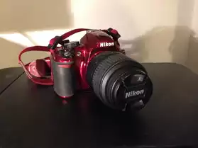Nikon dx D3100 rouge