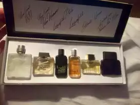 coffret miniatures de parfum homme