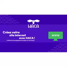 Créez votre site internet avec HACA