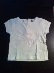 Tee shirt blanc - taille 6 mois