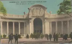 Marseille - expo colo 1922 Palais