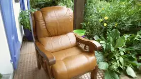fauteuil en cuir