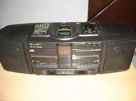 un radio cassettes cd jvc