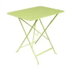 Table bistro rectangulaire 77x57 cm vert