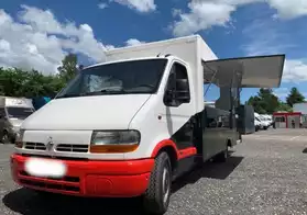 Camion pizza four à bois Renault Master