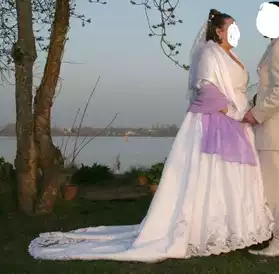 robe de mariée et ses accessoires