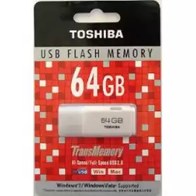 LOT 10 CLÉS USB 64 GO TOSHIBA
