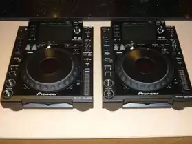 Pioneer CDJ-2000 x 2 & DJM-800 mixage