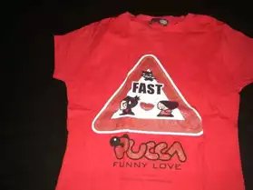 tee-shirt manches courtes pucca