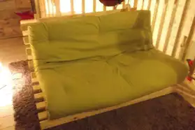 canapé lit futon et structure modulable