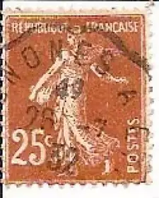 FRANCE OBLITERE. N°235 (1925-27)