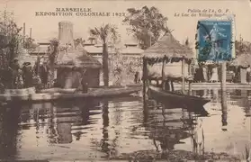 Marseille - expo colo 1922 lac Soudan