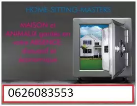 HOME SITTING MASTERS gardien chat cheval