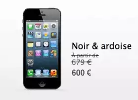 Iphone 5 Noir 16Go Neuf Emballé BT