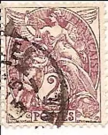 FRANCE OBLITERES. N°108 (1898-99)