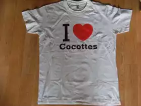 Tee-shirt I love cocottes