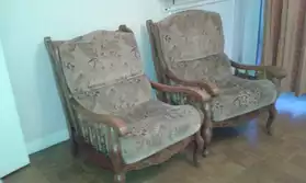 2 fauteuils