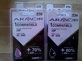 cartouches compatibles hp 343 et 338