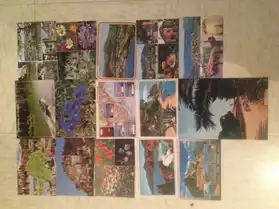 Lot de 15 cartes postales