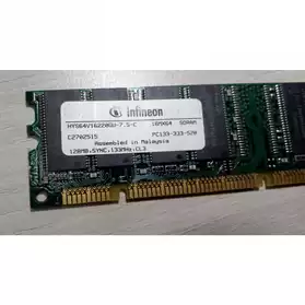 SDRAM 128MB 133MHz CL3 PC133-333-520 HYS