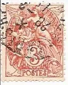 FRANCE OBLITERES. N°109 (1898-99)