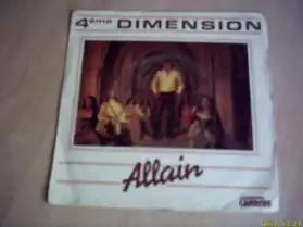 Vinyle 45 tours:Allain : 4 éme Dimension