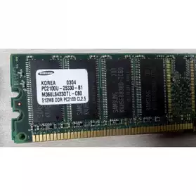 Barrette RAM SAMSUNG 512MB DDR PC2100U-2