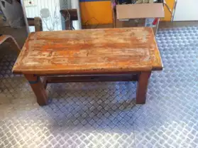 Vens table basse en bois