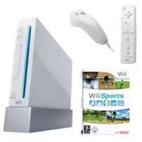 Console Wii blanche+jeux et accessoires