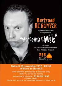 One Man Show Bertrand De RUYVER
