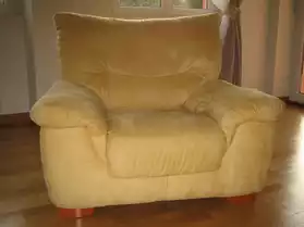 canapé 3 places et son fauteuil
