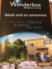 Wonderbox "weekend en amoureux" (valeur