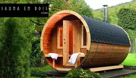 Sauna barrel - sauna authentique en bois