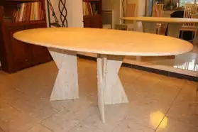 table en pierre travertin
