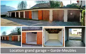 Loue grands garages au Bourget-du-Lac