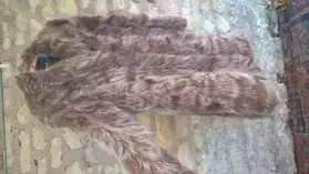 Manteau en marmotte