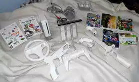 Console Wii + Accessoires + Jeux