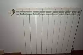 radiateur en fonte d'allu