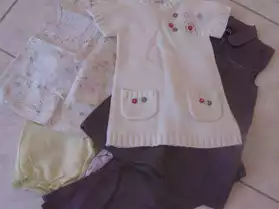 Vêtements fille de 3 mois à 2 ans