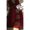 Canapé lit rouge
